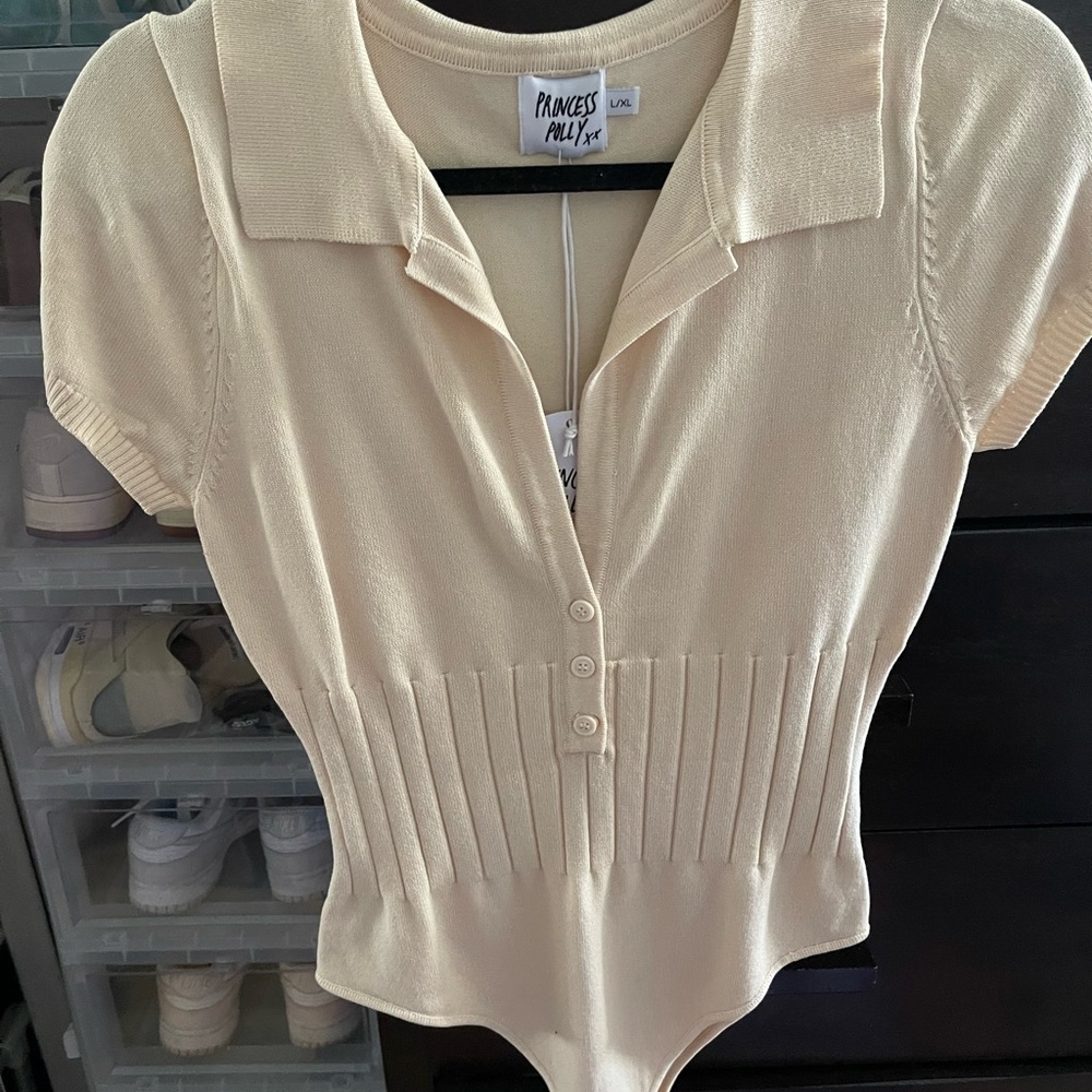 Tan bodysuit